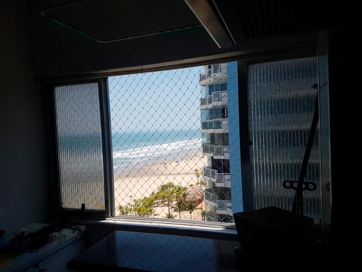 Apto C Vista Incrivel Para O Mar, Praia Grande Sp エクステリア 写真
